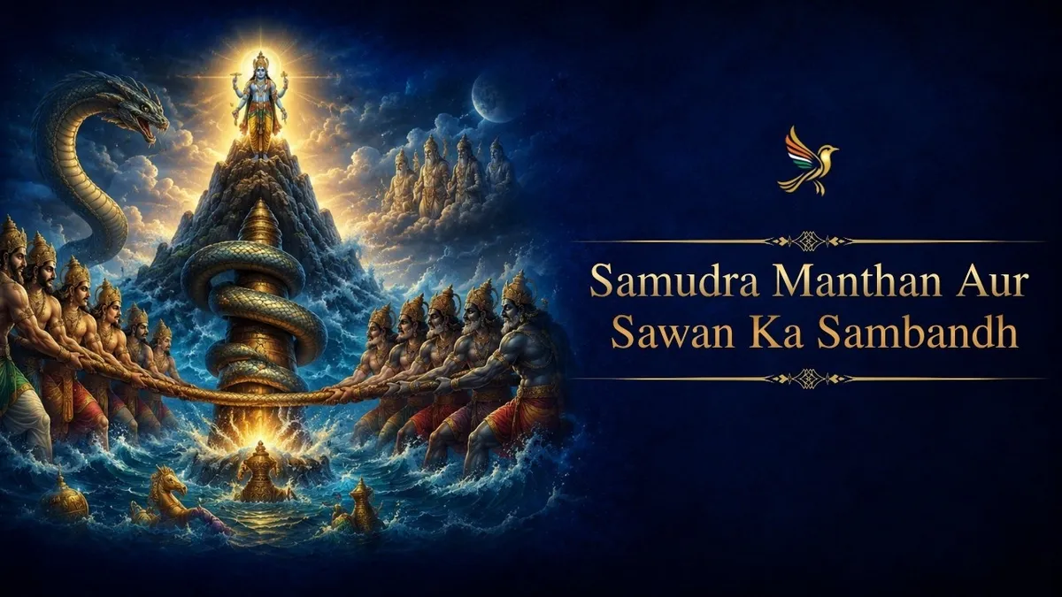 Samudra Manthan and Sawan Relation